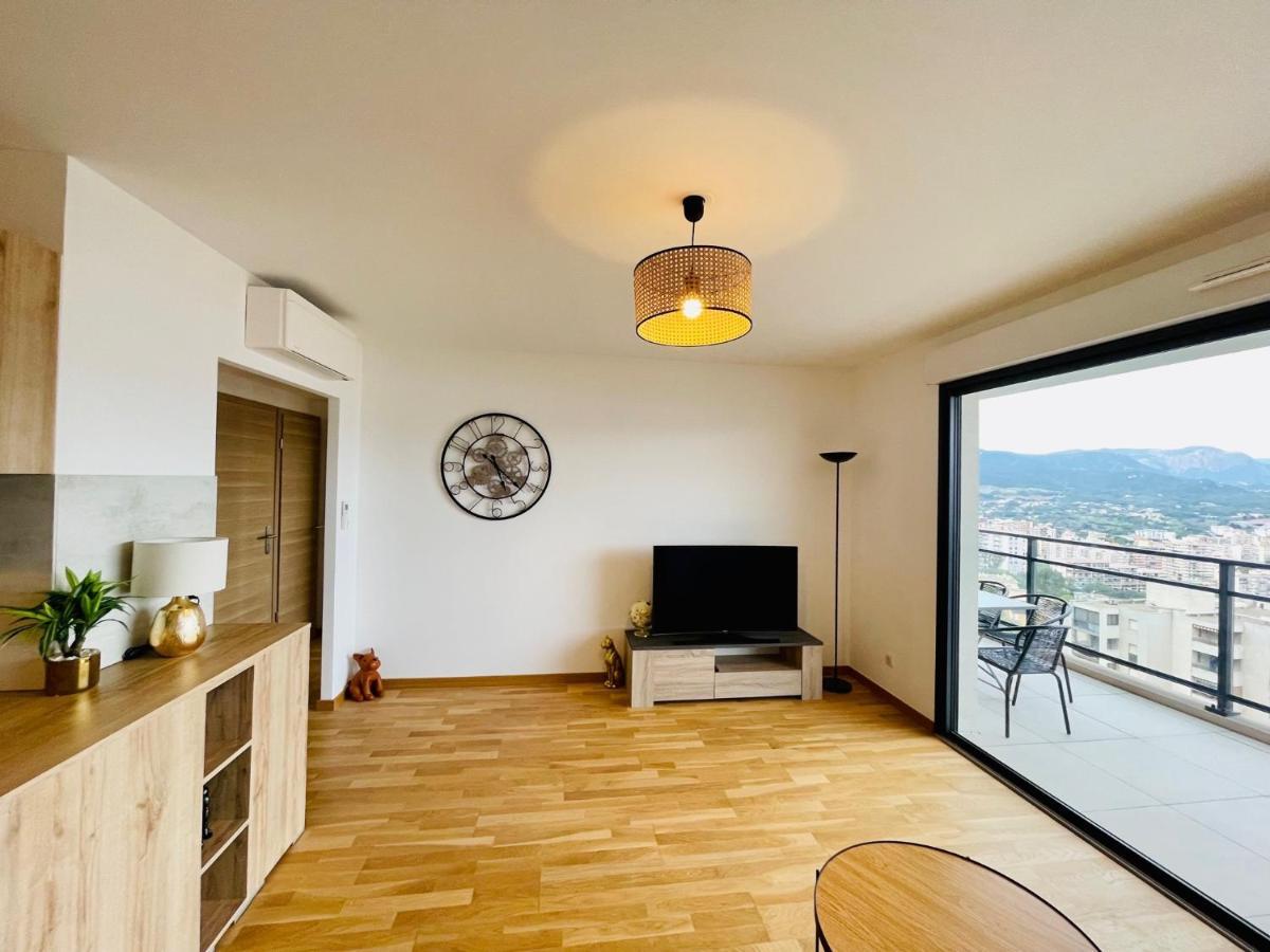Ajaccio T2 Grand Standing Neuf Vue Mer Centre-Ville & Plages Exterior foto